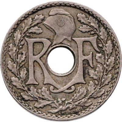 купить Франция 10 сантимов (centimes) 1935
