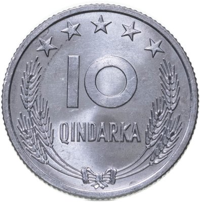 купить Албания 10 киндарок (qindarka) 1969 25 лет Освобождению