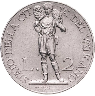 купить Ватикан 2 лиры (lire) 1931
