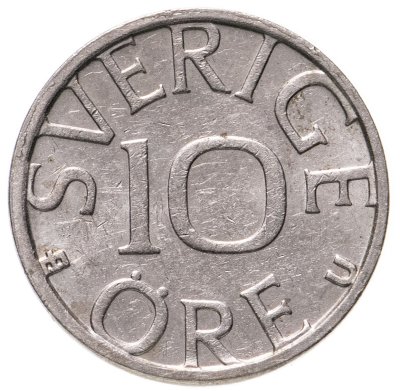 купить Швеция 10 эре (ore) 1981