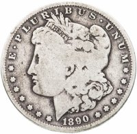купить США 1 доллар 1890 (Моргановский доллар)