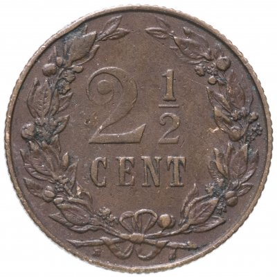 купить Нидерланды 2 1/2 цента 1903