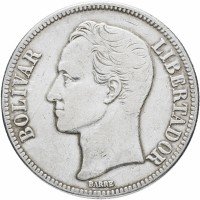 купить Венесуэла 5 боливар 1936