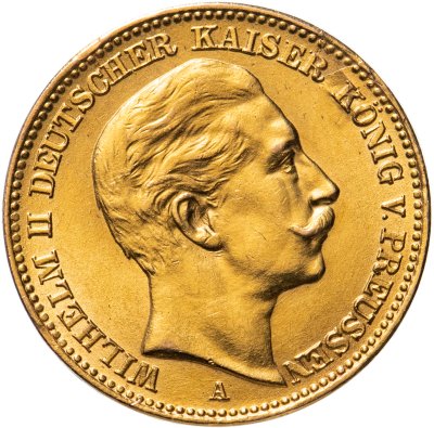 купить Германская империя (Пруссия) 20 марок (mark) 1904