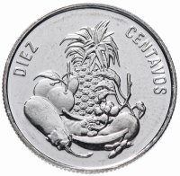 Купить Доминикана 10 сентаво (centavos) 1989