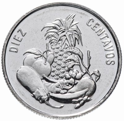 купить Доминикана 10 сентаво (centavos) 1989