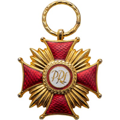 купить Польша Знак отличия золотой «Крест Заслуги» 1 степени