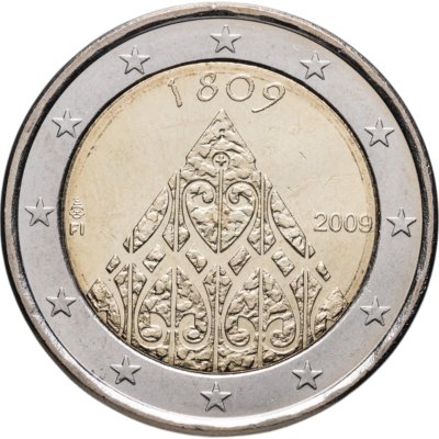 купить Финляндия 2 евро (euro) 2009 200-летие финской автономии и сейма в Порвоо
