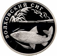 купить 1 рубль 2005 СПМД волховский сиг