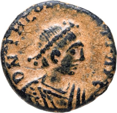 купить Римская империя, Феодосий II, 402-450 годы, Нуммий.