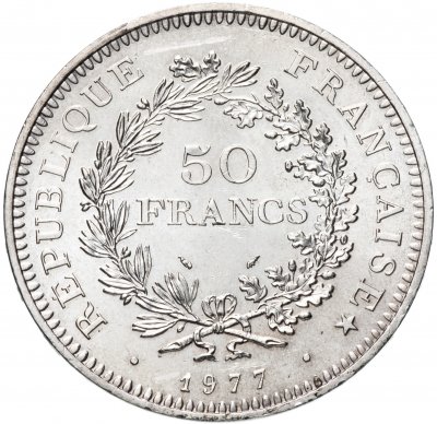 купить Франция 50 франков (francs) 1977
