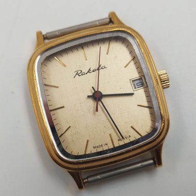 купить Часы мужские наручные, металл, стекло, Петродворцовый часовой завод «Ракета», Российская Федерация, 1995-2010 гг.