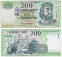 купить Венгрия 200 форинтов 2003 (Pick 187с)