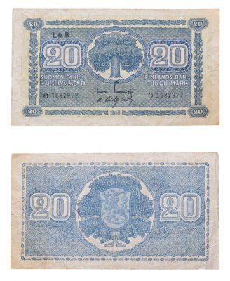 купить Финляндия 20 марок 1945