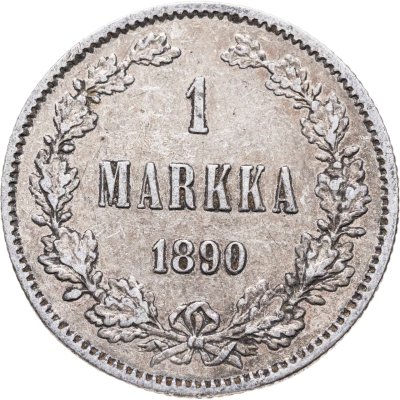 купить 1 марка 1890 L Российская Финляндия