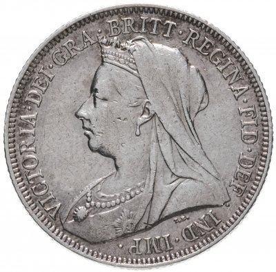 купить Великобритания 1 шиллинг (shilling) 1900