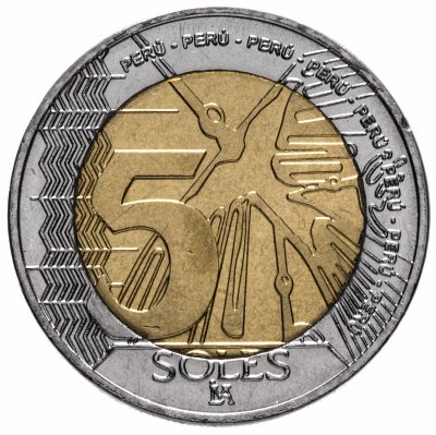 купить Перу 5 соль 2016