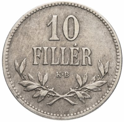 купить Австро-Венгрия 10 филлеров 1915, монета для Венгрии