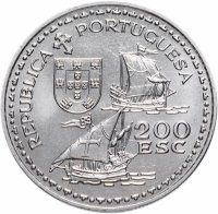 купить Португалия 200 эскудо (escudos) 1994 "600 лет со дня рождения Генриха Мореплавателя"