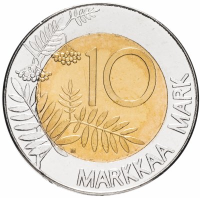 купить Финляндия 10 марок 1995 "Вступление Финляндии в Европейский союз"