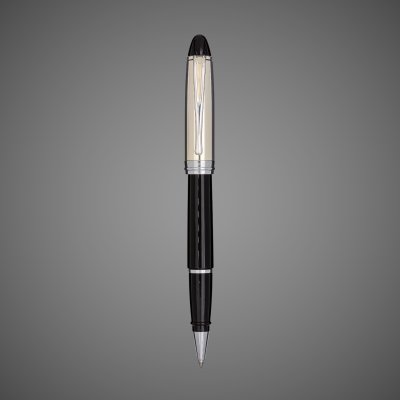 купить Ручка-роллер Aurora Ipsilon Argento Black Resin CT, в подарочной коробке, Драгметаллы: серебро, смола, 2026 г.