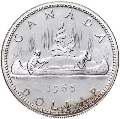 купить Канада 1 доллар (dollar) 1965