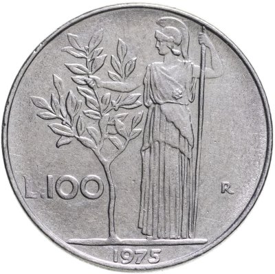 купить Италия 100 лир 1975