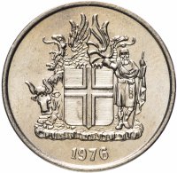 купить Исландия 5 крон (kronur) 1976