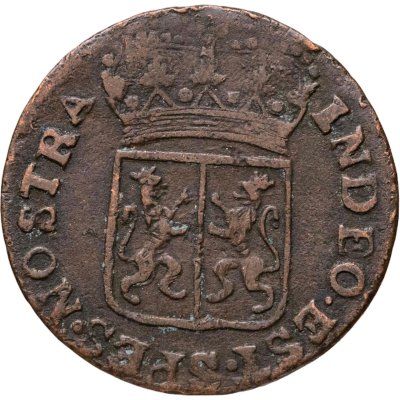 купить Голландская Ост-Индия 1 дуит 1790 "Герб Гелдерланда"