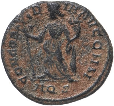 купить Римская империя, Лициний II как цезарь, 317-324 годы, Нуммий. (Конкордия) персонификация Согласия