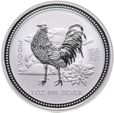 купить Австралия 1 доллар 2005 "Восточный календарь. Год петуха"