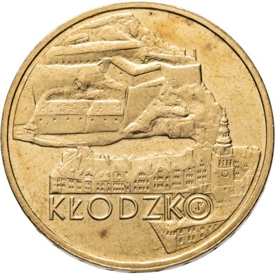 купить Польша 2 злотых 2007 "Клодзко"