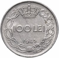 купить Румыния 100 леев (lei) 1943