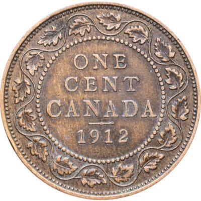 купить Канада 1 цент (cent) 1912