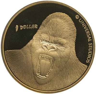 купить Новая Зеландия 1 доллар 2005 "Кинг Конг"