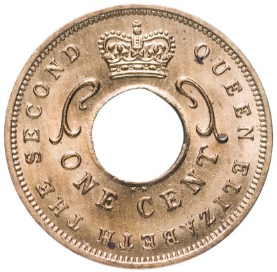 купить Британская Восточная Африка 1 цент (cent) 1959