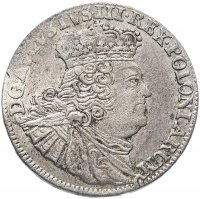 Купить Польское королевство 6 грошей 1755 Август III
