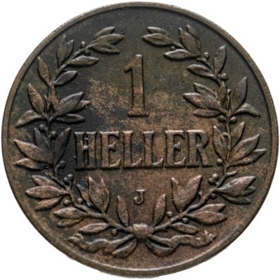 купить Германская Восточная Африка 1 геллер (heller) "J" 1913