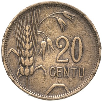 купить Литва 20 центов (cents) 1925