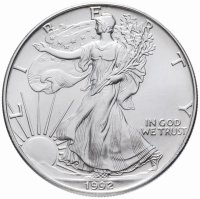 купить США 1 доллар 1992 "Шагающая свобода"