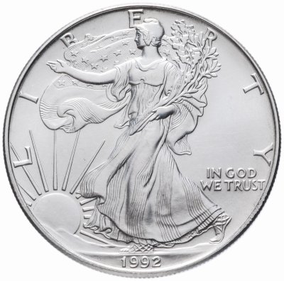 купить США 1 доллар 1992 "Шагающая свобода"