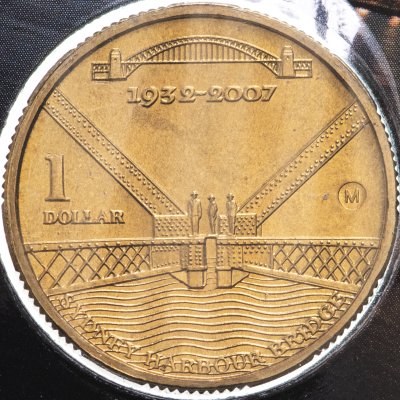 купить Австралия 1 доллар 2007 - "75 лет мосту Харбор-Бридж"