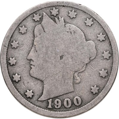 купить США 5 центов (cents) 1900 Liberty Nickel