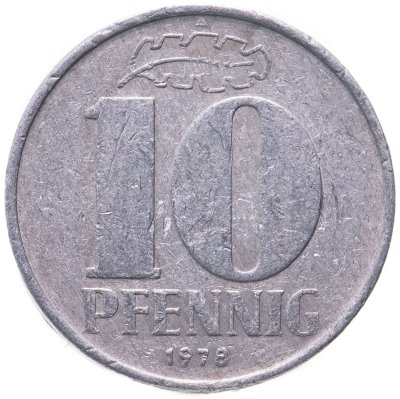 купить ГДР 10 пфеннигов (pfennig) 1978 A