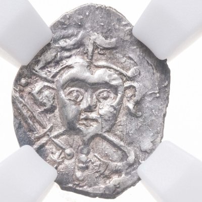 купить Денга Псков (1460-1510) Довмонт / барс вправо в слабе ННР AU