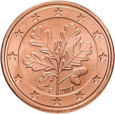 купить Германия 5 евроцентов (cent) 2007 Двор F