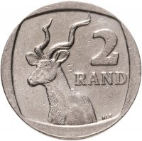 купить ЮАР 2 ранда (рэнда, rand) 2003-2016, случайная дата
