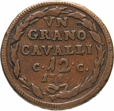 купить Италия, Неаполь 1 грани 1789
