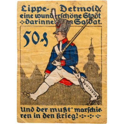 купить Германия, нотгельды, Липпе-Детмольд 50 пфеннигов 1920