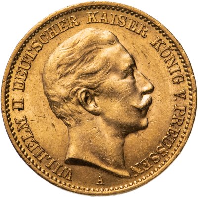 купить Германская империя (Пруссия) 20 марок (mark) 1911